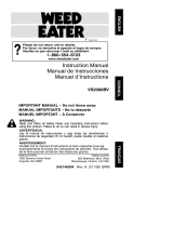 Weed Eater VS2000BV User manual
