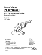 Craftsman 315.115032 User manual