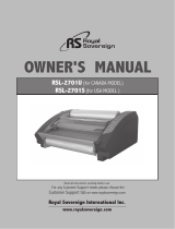 Royal Sovereign RSL-2701 Owner's manual