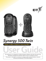 BT Synergy 500 Twin User manual