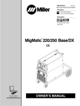 Miller MIGMATIC 250 BASE/DX Owner's manual