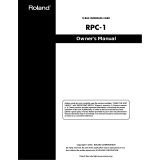 Roland VM-7200 Owner's manual