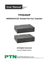 PTN TPHD402P User manual