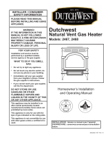 DutchWest 2467 Operating instructions