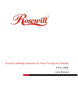 Rosewill RPLC-500 User manual