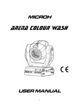 Microh ARENA COLOUR WASH User manual