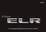 Cadillac 2014 ELR Convenience/Personalization Manual