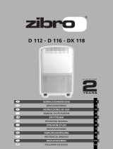 Zibro DX 118 Owner's manual