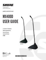 Shure MX400D User manual