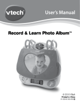 VTech Record & Learn Photo Album User manual