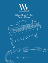 Williams Piano Rhapsody Owner's manual