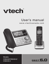 VTech CS6449-3 User manual