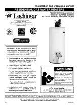 American Water Heater LT Series User manual