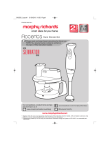 Morphy Richards Accents 402502 User manual