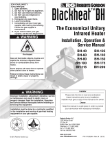 Roberts Gorden BH-100 User manual