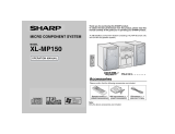 Sharp XLMP150 User manual