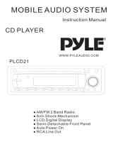 PYLE Audio PLCD21 User manual