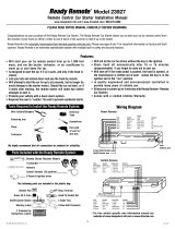 ReadyRemote 23927 Owner's manual