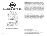 ADJ ILLUSION DOTZ 3.3 User manual