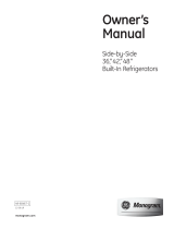 GE ZISS480DRSS Owner's manual