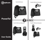 Amplicomms PowerTel 780 Corded/Cordless Combo User guide
