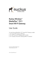 Ruckus Wireless MF7211-Outdoor User manual