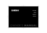 Uniden TRU8880 User manual