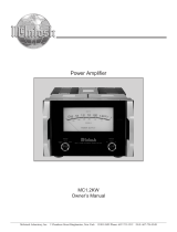 McIntosh MC1.2KW User manual