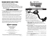 Bounty Hunter LEGACY 3300 User manual