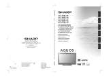 Sharp AQUOS LC-52XL1S User manual