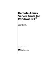 Bay Networks Remote Annex Server Tools User manual