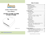 Argox CP-3140E User manual