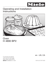 Miele H4890BP User manual