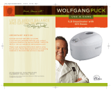 Wolfgang Puck BBME0015 Operating instructions