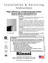 Rinnai Q175CN User manual
