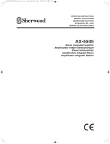 Sherwood AX-5505 User manual