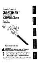 Craftsman 358799370 User manual