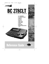 Uniden BC 278CLT User manual