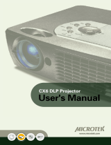 Microtek CX6 User manual