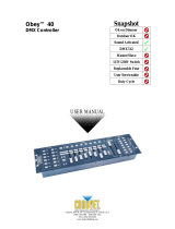 Chauvet Obey 40 User manual