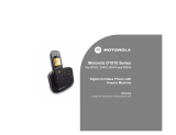 Motorola D1011 Owner's manual