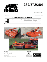 Servis-Rhino 260 User manual