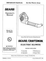 Craftsman 79636 User manual