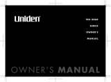 Uniden TRU8860-2 Owner's manual