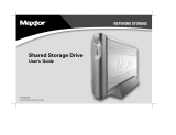 Maxtor Shared Storage Plus+ Installation guide