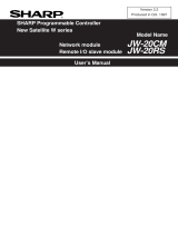 Sharp JW-20RS User manual