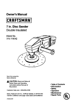 Craftsman 315.115042 User manual