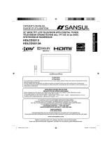Sansui HDLCD2612B Owner's manual
