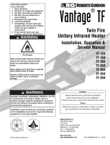 Roberts Gorden TF-300 User manual