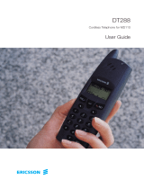 Ericsson DT288 User manual